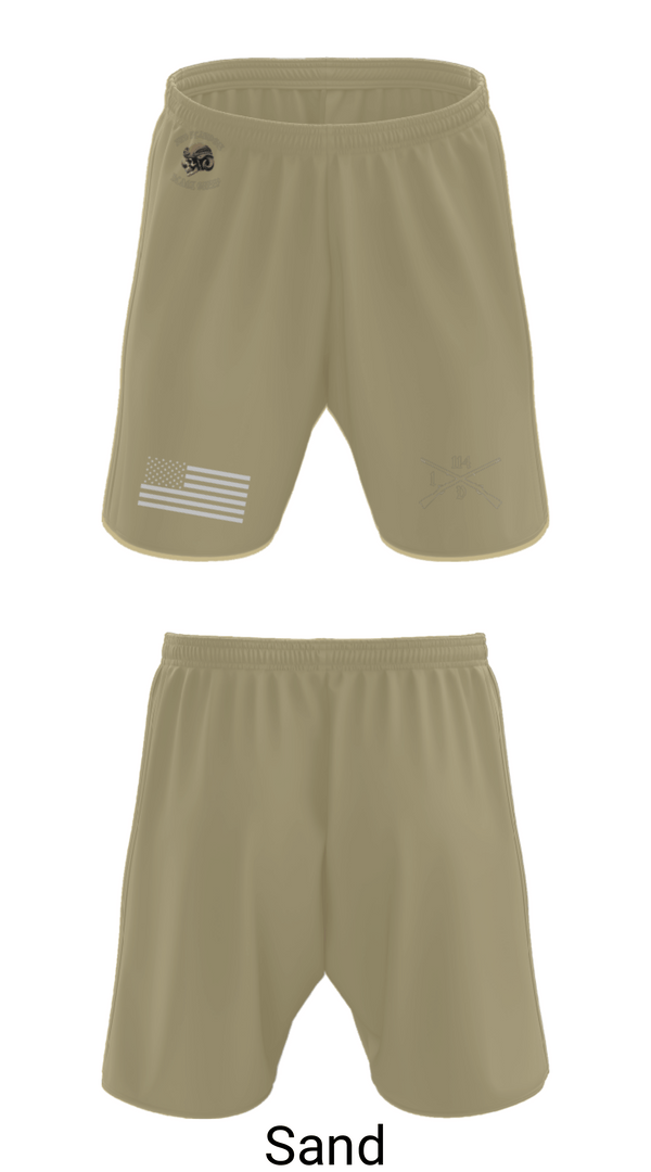Athletic Shorts With Pockets, Delta company 114, Army, Teamtime, Team time, sublimation, custom sports apparel, team uniforms, spirit wear, spiritwear, sports uniforms, custom shirts, team store, custom team store, fundraiser sports, apparel fundraiser