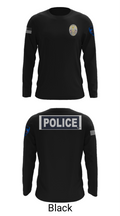 Miami Police Department 88232990 Long Sleeve Performance Shirt - 25