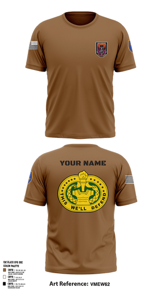 Old School Cotton Feel Shirt, Delta Co, 2-13th AVN REGT_CADRE, Army, Teamtime, Team time, sublimation, custom sports apparel, team uniforms, spirit wear, spiritwear, sports uniforms, custom shirts, team store, custom team store, fundraiser sports, apparel fundraiser