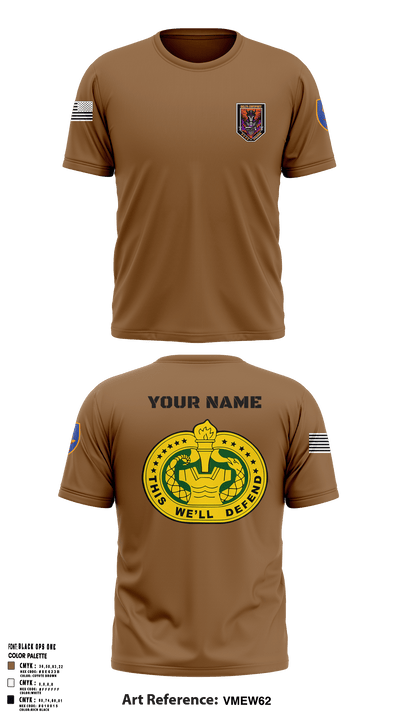 Delta Co, 2-13th AVN REGT_CADRE 68072137 Old School Cotton Feel Shirt - 8