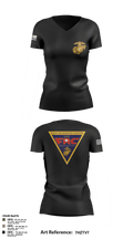 FRC East 24808374 Women's Short Sleeve V-neck Shirt - 3