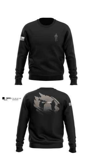 Crew Neck Sweatshirt, ghost, Army, Teamtime, Team time, sublimation, custom sports apparel, team uniforms, spirit wear, spiritwear, sports uniforms, custom shirts, team store, custom team store, fundraiser sports, apparel fundraiser