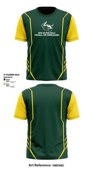 Short Sleeve Performance Shirt, New Milford Bulls Football And Cheerleading, Football, Teamtime, Team time, sublimation, custom sports apparel, team uniforms, spirit wear, spiritwear, sports uniforms, custom shirts, team store, custom team store, fundraiser sports, apparel fundraiser
