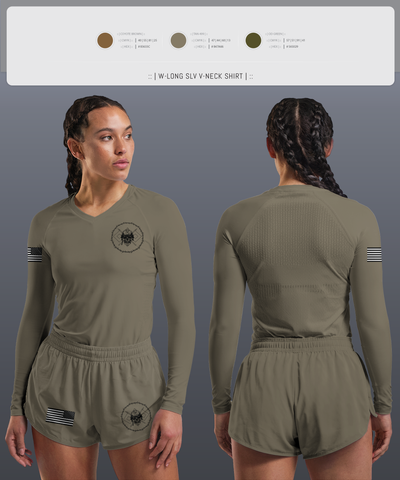 TFW S6 7101474 Women's Long Sleeve V-neck Shirt - 2