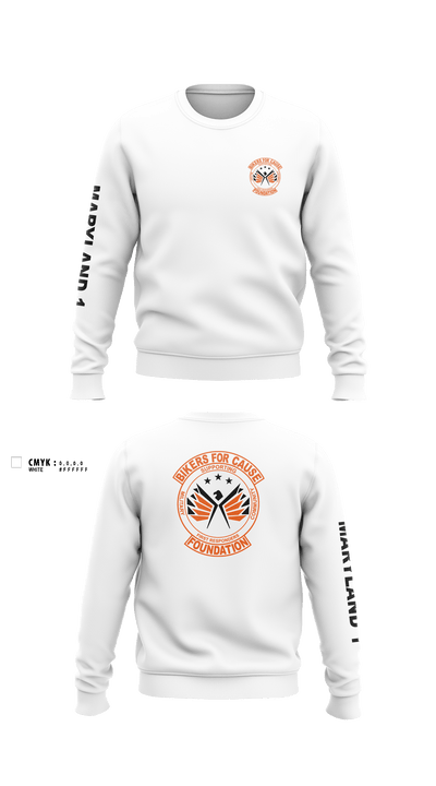 Bikers For Cause Foundation 91283593 Crew Neck Sweatshirt - 5