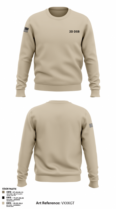 2D DSB 12044470 Crew Neck Sweatshirt - 2