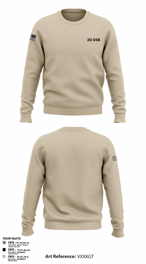 Crew Neck Sweatshirt, 2D DSB, Marines, Teamtime, Team time, sublimation, custom sports apparel, team uniforms, spirit wear, spiritwear, sports uniforms, custom shirts, team store, custom team store, fundraiser sports, apparel fundraiser
