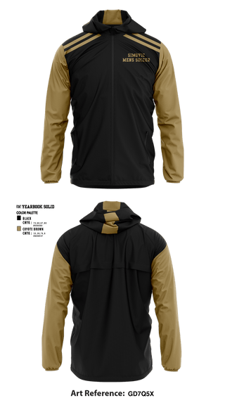 Windbreaker, Simovic, Men's Soccer, Teamtime, Team time, sublimation, custom sports apparel, team uniforms, spirit wear, spiritwear, sports uniforms, custom shirts, team store, custom team store, fundraiser sports, apparel fundraiser