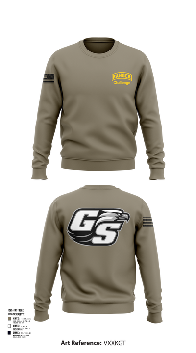 GASOU ROTC Ranger Challenge 95229056 Crew Neck Sweatshirt - 51