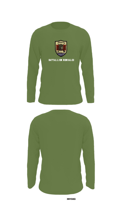 Battallion Nonualco 54860268 Long Sleeve Performance Shirt - 52