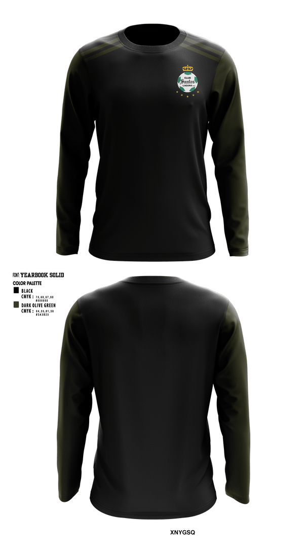 Long Sleeve Performance Shirt, Santos, Men's Soccer, Teamtime, Team time, sublimation, custom sports apparel, team uniforms, spirit wear, spiritwear, sports uniforms, custom shirts, team store, custom team store, fundraiser sports, apparel fundraiser