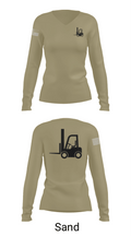 VT-AASF 28903855 Women's Long Sleeve V-neck Shirt - 92