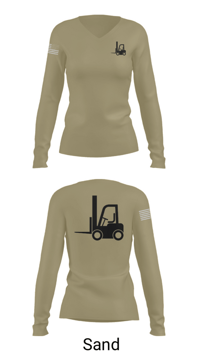 VT-AASF 28903855 Women's Long Sleeve V-neck Shirt - 92
