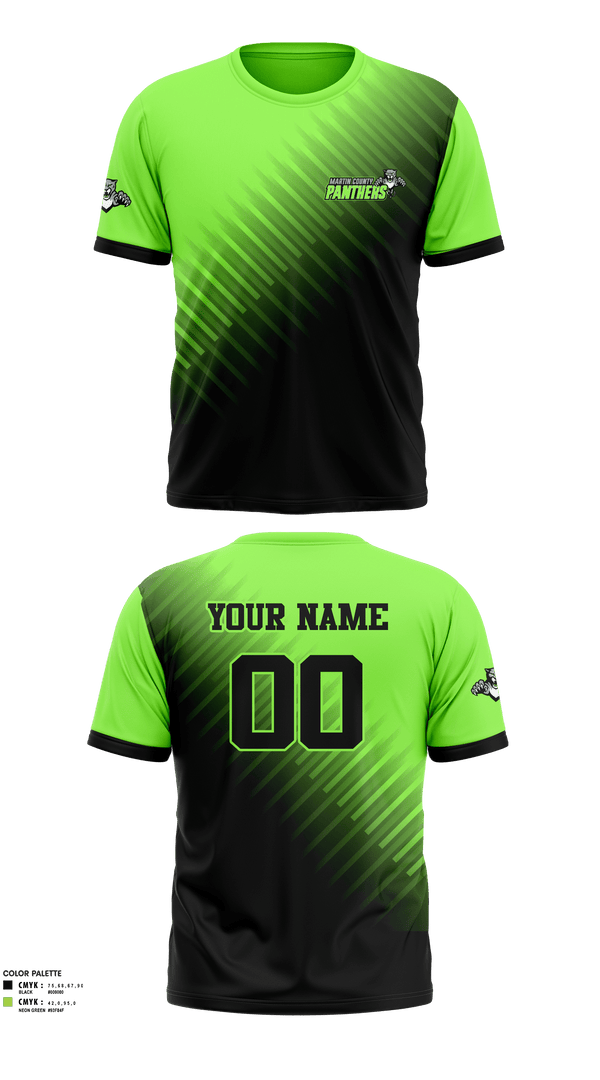 Short Sleeve Performance Shirt, Martin County Panthers Football And Cheer, Football, Teamtime, Team time, sublimation, custom sports apparel, team uniforms, spirit wear, spiritwear, sports uniforms, custom shirts, team store, custom team store, fundraiser sports, apparel fundraiser