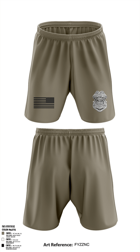 Athletic Shorts With Pockets, 24th MP DET CID, Army, Teamtime, Team time, sublimation, custom sports apparel, team uniforms, spirit wear, spiritwear, sports uniforms, custom shirts, team store, custom team store, fundraiser sports, apparel fundraiser