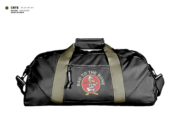 Duffle Bag, D1 Ducks, Army, Teamtime, Team time, sublimation, custom sports apparel, team uniforms, spirit wear, spiritwear, sports uniforms, custom shirts, team store, custom team store, fundraiser sports, apparel fundraiser