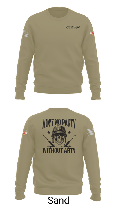1-320th FA, Fox Battery 2295294 Crew Neck Sweatshirt - 85