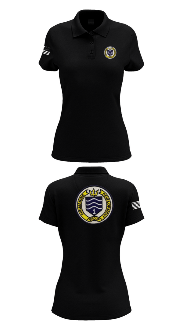 Women's Short Sleeve Performance Polo, SAT DIVERS, Navy, Teamtime, Team time, sublimation, custom sports apparel, team uniforms, spirit wear, spiritwear, sports uniforms, custom shirts, team store, custom team store, fundraiser sports, apparel fundraiser