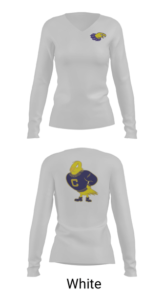 Women's Long Sleeve Vneck Shirt, California High School Volleyball, Women's Volleyball, Teamtime, Team time, sublimation, custom sports apparel, team uniforms, spirit wear, spiritwear, sports uniforms, custom shirts, team store, custom team store, fundraiser sports, apparel fundraiser
