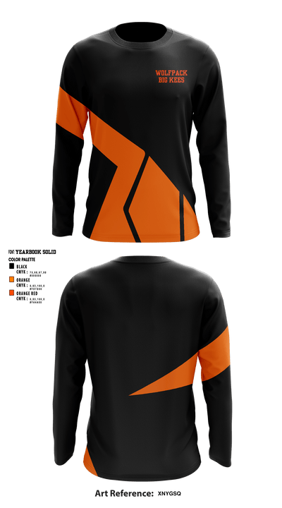 WolfPack 59195616 Long Sleeve Performance Shirt - 1