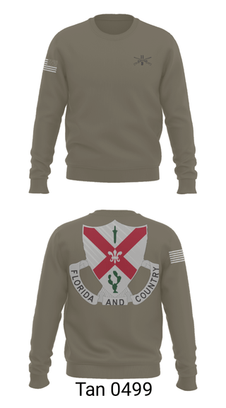 Crew Neck Sweatshirt, C Co 1-124 Rifle Company, National Guard, Teamtime, Team time, sublimation, custom sports apparel, team uniforms, spirit wear, spiritwear, sports uniforms, custom shirts, team store, custom team store, fundraiser sports, apparel fundraiser