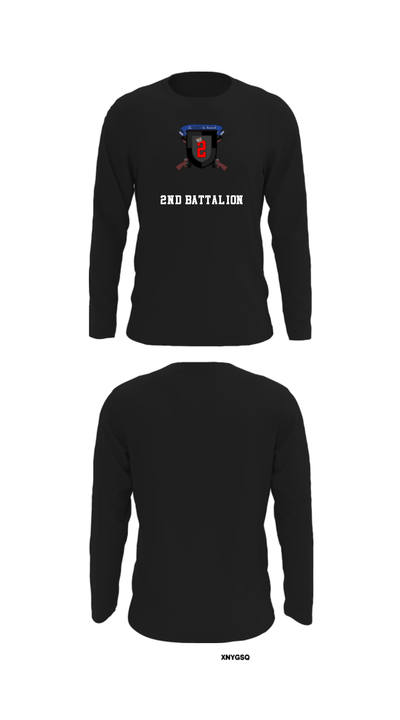 2nd Battalion 43692183 Long Sleeve Performance Shirt - 32