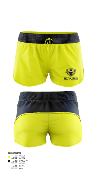 Track Shorts, Battle Creek Central Bearcats Flag Football, Track & Field, Teamtime, Team time, sublimation, custom sports apparel, team uniforms, spirit wear, spiritwear, sports uniforms, custom shirts, team store, custom team store, fundraiser sports, apparel fundraiser