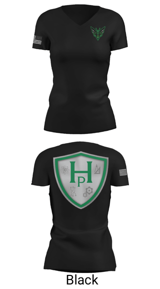 Women's Short Sleeve Vneck Shirt, Highland Prep West Volleyball, Women's Volleyball, Teamtime, Team time, sublimation, custom sports apparel, team uniforms, spirit wear, spiritwear, sports uniforms, custom shirts, team store, custom team store, fundraiser sports, apparel fundraiser