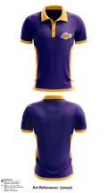 Los angles lakers 4080313 Short Sleeve Performance Polo - 1