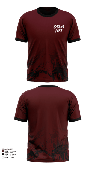 Short Sleeve Performance Shirt, Ballislife, Men's Basketball, Teamtime, Team time, sublimation, custom sports apparel, team uniforms, spirit wear, spiritwear, sports uniforms, custom shirts, team store, custom team store, fundraiser sports, apparel fundraiser