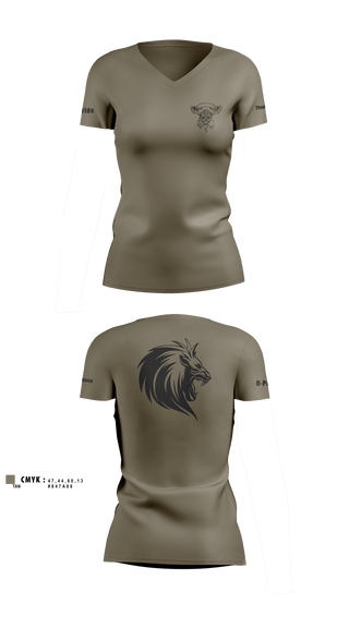 Women's Short Sleeve Vneck Shirt, U Pride, Army, Teamtime, Team time, sublimation, custom sports apparel, team uniforms, spirit wear, spiritwear, sports uniforms, custom shirts, team store, custom team store, fundraiser sports, apparel fundraiser