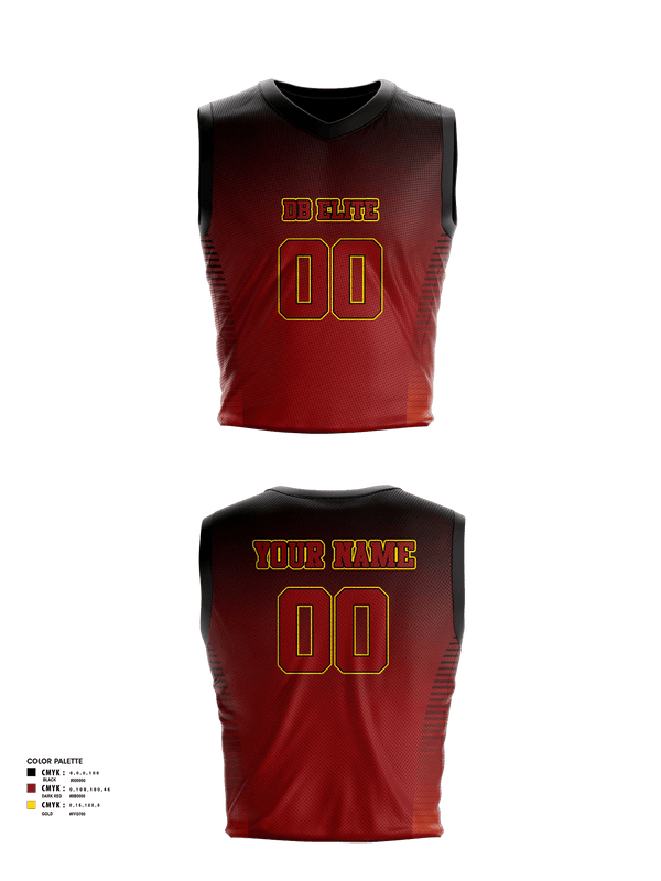 Mens Basketball Jersey, DB Elite, Men's Basketball, Teamtime, Team time, sublimation, custom sports apparel, team uniforms, spirit wear, spiritwear, sports uniforms, custom shirts, team store, custom team store, fundraiser sports, apparel fundraiser