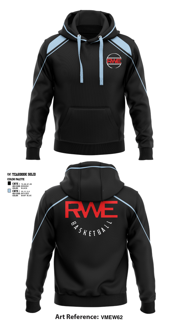 Hoodie, Rod wave elite, Men's Basketball, Teamtime, Team time, sublimation, custom sports apparel, team uniforms, spirit wear, spiritwear, sports uniforms, custom shirts, team store, custom team store, fundraiser sports, apparel fundraiser