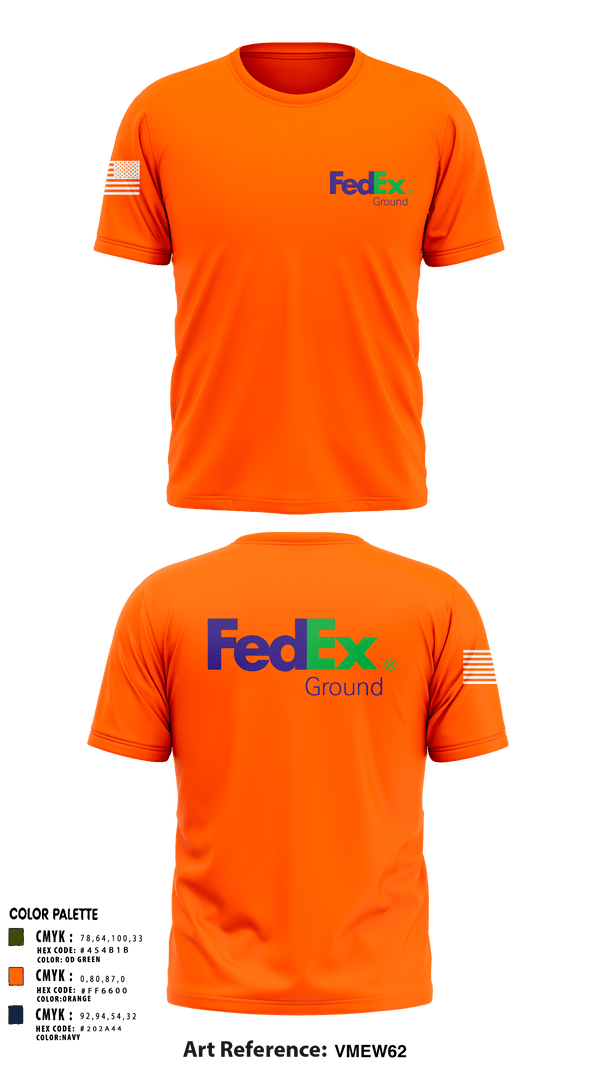 Short Sleeve Performance Shirt, FedEx GroundFedEx Ground, , Teamtime, Team time, sublimation, custom sports apparel, team uniforms, spirit wear, spiritwear, sports uniforms, custom shirts, team store, custom team store, fundraiser sports, apparel fundraiser