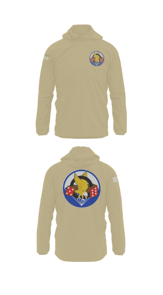 Windbreaker, 506th PIR, Army, Teamtime, Team time, sublimation, custom sports apparel, team uniforms, spirit wear, spiritwear, sports uniforms, custom shirts, team store, custom team store, fundraiser sports, apparel fundraiser