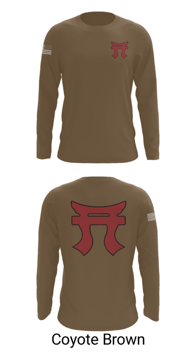 187th Iron Rakkasans 40107465 Long Sleeve Performance Shirt - 6