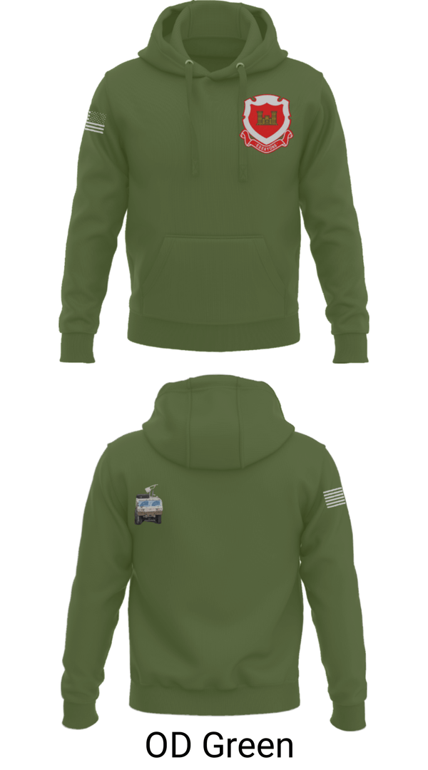 Hoodie, 185th Engineer Support Company, , Teamtime, Team time, sublimation, custom sports apparel, team uniforms, spirit wear, spiritwear, sports uniforms, custom shirts, team store, custom team store, fundraiser sports, apparel fundraiser