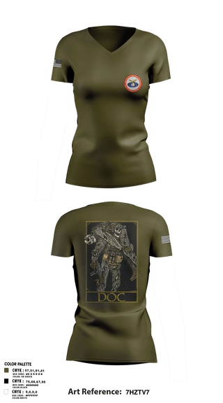 Women's Short Sleeve Vneck Shirt, MCSFR RAS, Navy, Teamtime, Team time, sublimation, custom sports apparel, team uniforms, spirit wear, spiritwear, sports uniforms, custom shirts, team store, custom team store, fundraiser sports, apparel fundraiser