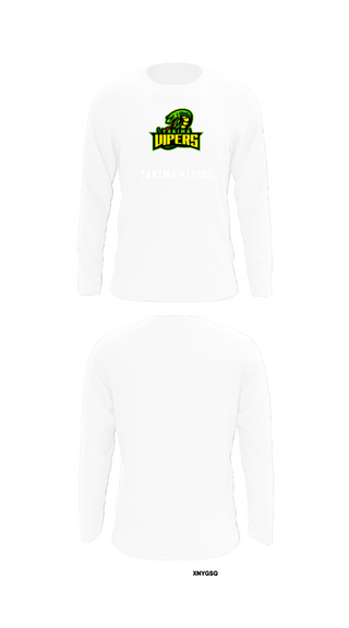 Long Sleeve Performance Shirt, Yakima Vipers, Football, Teamtime, Team time, sublimation, custom sports apparel, team uniforms, spirit wear, spiritwear, sports uniforms, custom shirts, team store, custom team store, fundraiser sports, apparel fundraiser