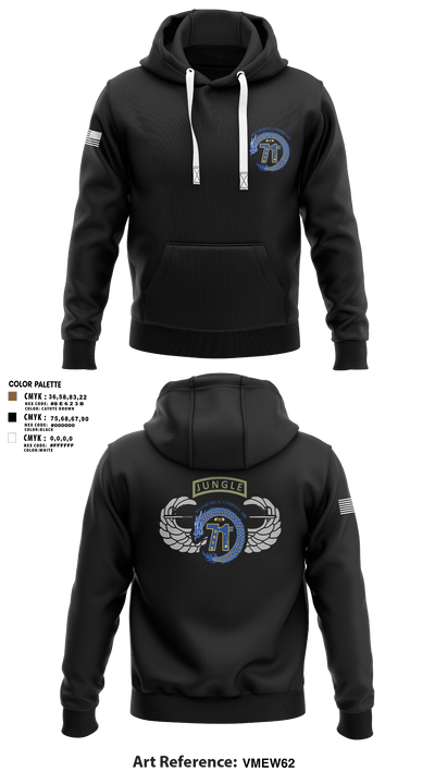 71st Chemical Company (HR) 90484778 Hoodie - 3