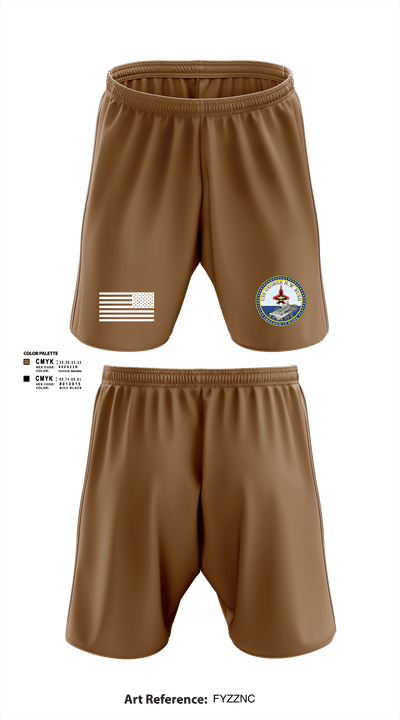 Cvn 77 IM-5 93310864 Athletic Shorts With Pockets - 101