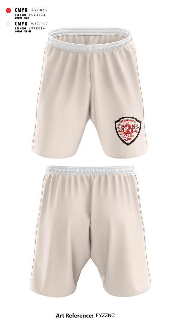 Athletic Shorts With Pockets, Red dragons fc, Men's Soccer, Teamtime, Team time, sublimation, custom sports apparel, team uniforms, spirit wear, spiritwear, sports uniforms, custom shirts, team store, custom team store, fundraiser sports, apparel fundraiser