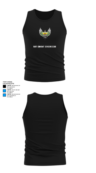 Tank Top, 51st Combat Engineers, Army, Teamtime, Team time, sublimation, custom sports apparel, team uniforms, spirit wear, spiritwear, sports uniforms, custom shirts, team store, custom team store, fundraiser sports, apparel fundraiser