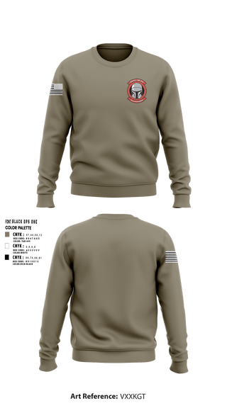 Crew Neck Sweatshirt, 637th Chemical Company, National Guard, Teamtime, Team time, sublimation, custom sports apparel, team uniforms, spirit wear, spiritwear, sports uniforms, custom shirts, team store, custom team store, fundraiser sports, apparel fundraiser