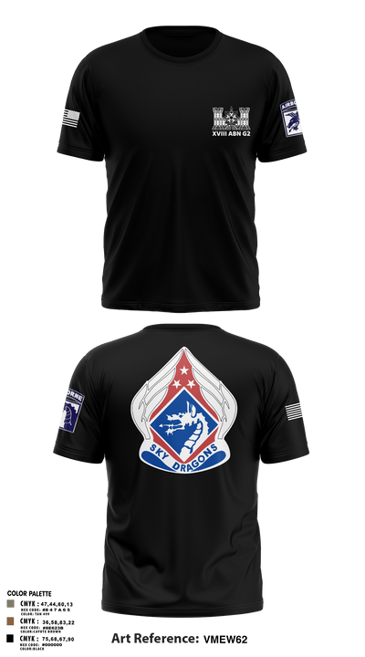XVIII ABN G2 65000076 Short Sleeve Performance Shirt - 6