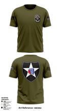 2nd Infantry 2nd Brigade Alpha Company 62897068 Short Sleeve Performance Shirt - 1