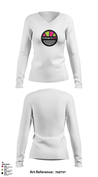 Women's Long Sleeve Vneck Shirt, , , Teamtime, Team time, sublimation, custom sports apparel, team uniforms, spirit wear, spiritwear, sports uniforms, custom shirts, team store, custom team store, fundraiser sports, apparel fundraiser