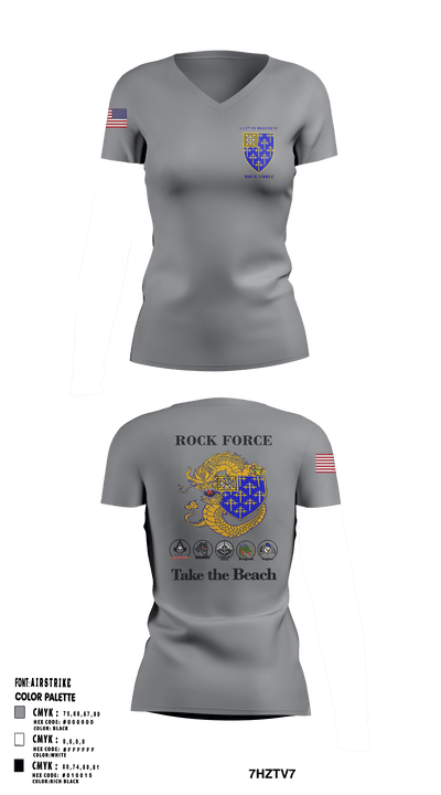 undefined Women's Short Sleeve V-neck Shirt - 23