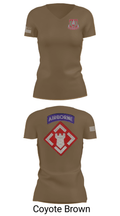 37th engineer bn 83010266 Women's Short Sleeve V-neck Shirt - 8