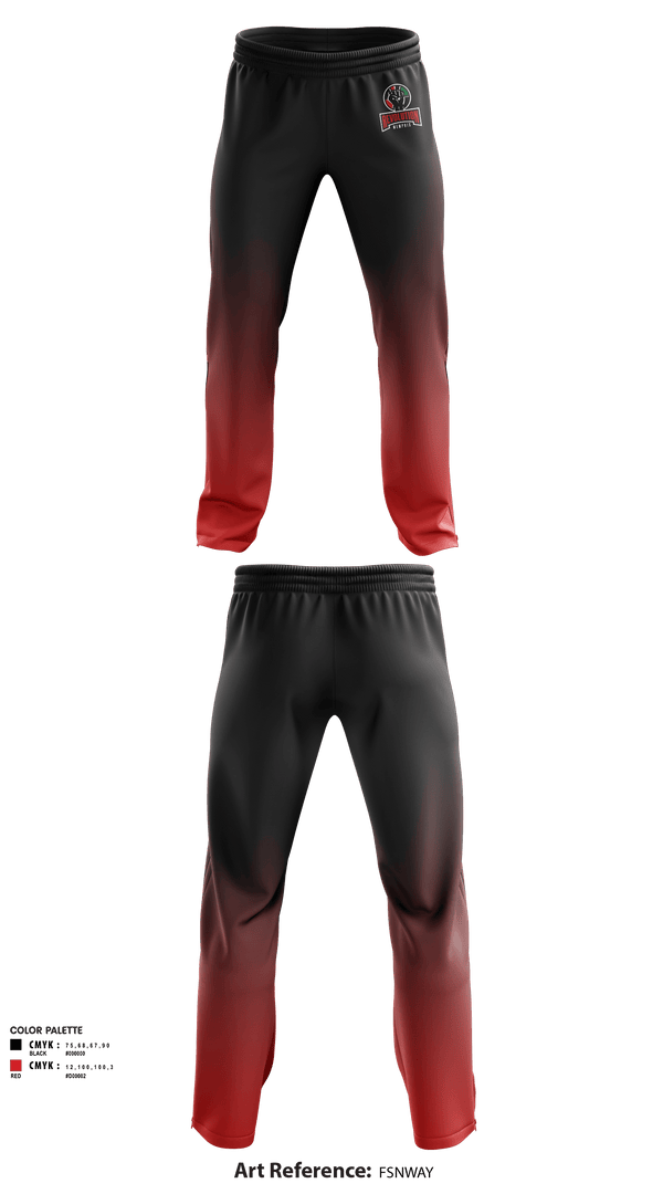Sweatpants, Reaves Revolution, Men's Basketball, Teamtime, Team time, sublimation, custom sports apparel, team uniforms, spirit wear, spiritwear, sports uniforms, custom shirts, team store, custom team store, fundraiser sports, apparel fundraiser